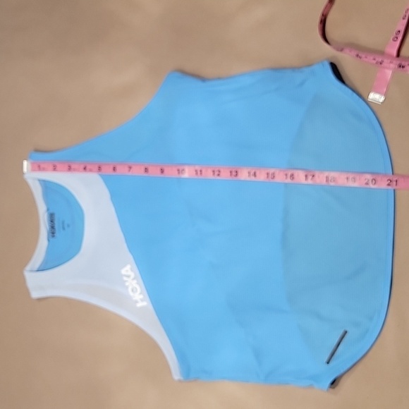 Hoka Size S Medium Blue with Light Blue Glide Tank, Excellent Used Condition - Picture 11 of 14